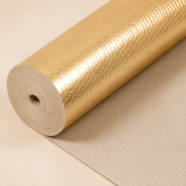 Supreme 4mm Rubber Acoustic Underlay with Foil DPM – 10m²