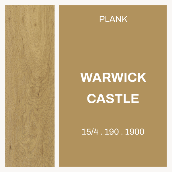 Warwick Castle White Grey – Plank 15/4 x 190 × 1900 Rustic grade