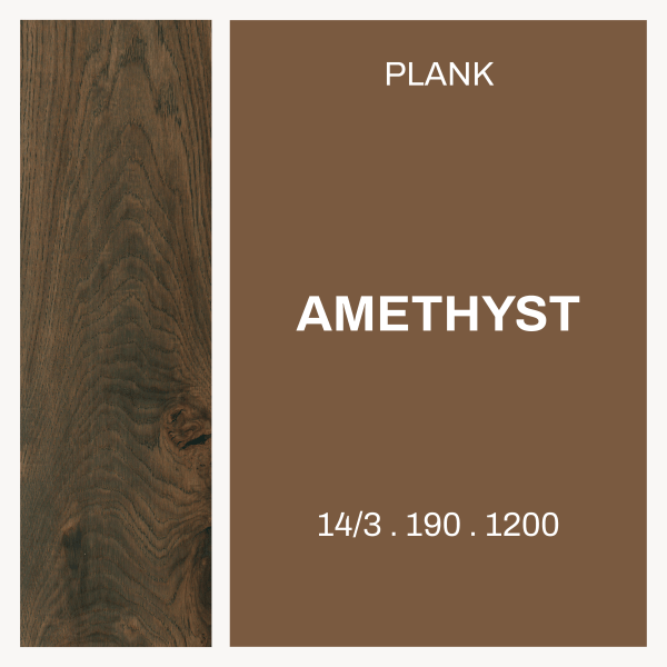 Amethyst – Plank 14/3 x 190 × 1200 Rustic grade